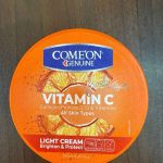 کرم مرطوب کننده کاسه ویتامین C کامان