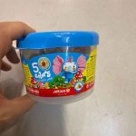 خمیر بازی سطلی 5 رنگ آریا